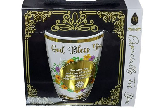 Picture of MUG LIQUID GOLD - GOD BLESS YOU